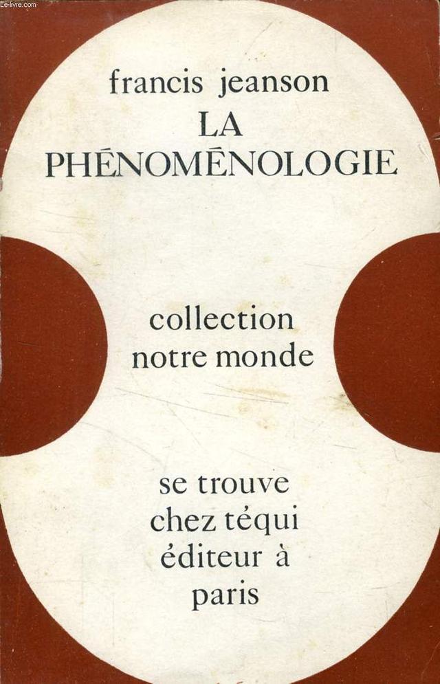 La Phenomenologie on Productcaster.