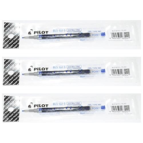 Pilot Lot De 3 Recharges Bls-G2 5 Pour Stylo Roller Gel Pointe Fine... on Productcaster.