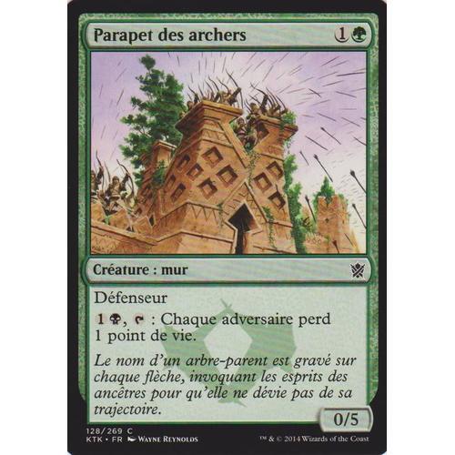 Parapet Des Archers - Magic Mtg - Khans De Tarkir on Productcaster.