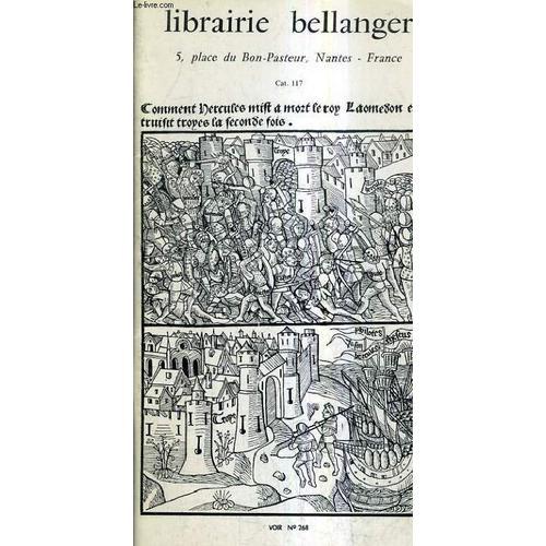 Catalogue De La Librairie Bellanger N°117 Livres Anciens Et Moderne... on Productcaster.