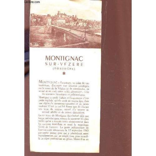 Plaquette : Montignac Sur Vezere (Dordogne). on Productcaster.