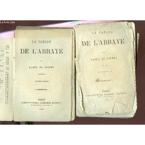 Le Tresor De L'abbaye - En 2 Volumes / 9e Edition. on Productcaster.