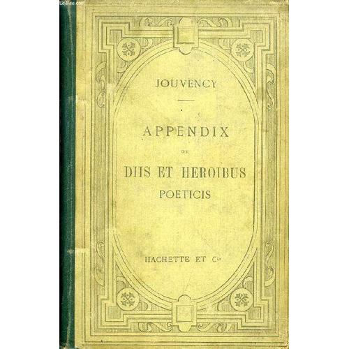 Appendix De Diis Et Heroibus Poeticis on Productcaster.