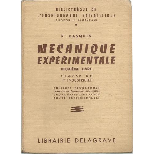 Mécanique Expérimentale, Deuxième Livre on Productcaster.