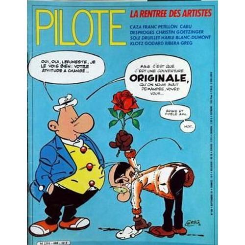 Pilote Mensuel N° 88 Du 01/09/1981 - Rentree Des Artistes - Caza... on Productcaster.