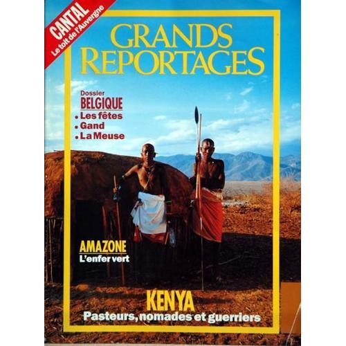 Grands Reportages N° 129 Du 01/10/1992 - Cantal - Belgique - Les... on Productcaster.