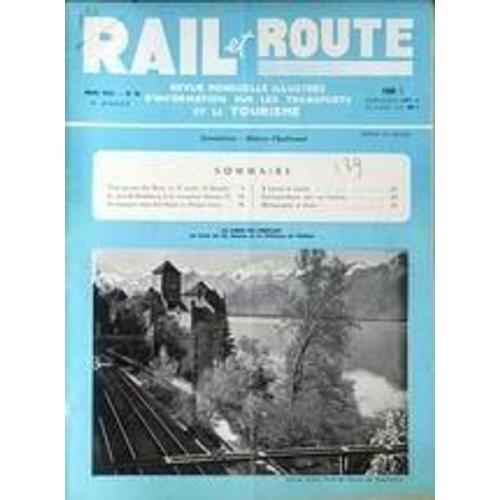 Rail Et Route N° 94 Du 01/03/1954 - Trois Percees Des Alpes - Le Si... on Productcaster.