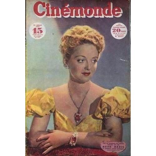 Cinemonde N° 677 Du 22/07/1947 - Bette Davis. on Productcaster.