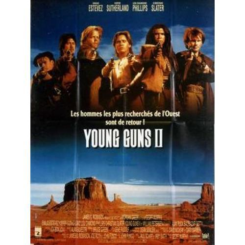 Young Guns 2/Deux - Véritable Affiche De Cinéma Pliée - Format 120x... on Productcaster.