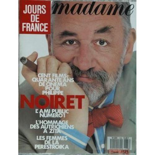 Jours De France Madame N° 1788 Du 10/04/1989 - Philippe Noiret - L'... on Productcaster.