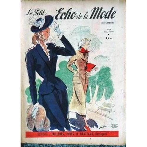 Petit Echo De La Mode (Le) N° 17 Du 25/04/1948 - Tailleurs - Rob... on Productcaster.