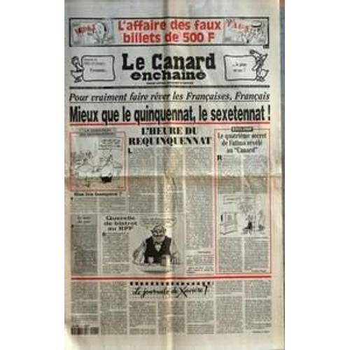 Canard Enchaine (Le) N° 4151 Du 17/05/2000 - L'affaire Des Faux Bil... on Productcaster.