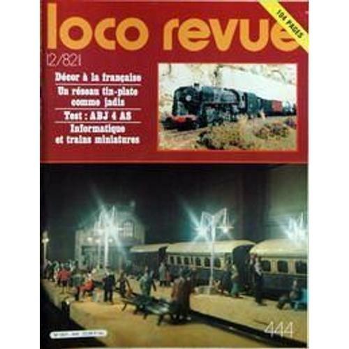 Loco Revue N° 444 Du 01/12/1982 - Decor A La Francaise - Un Reseau ... on Productcaster.