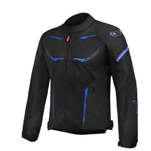 Blouson Moto Ixon Striker Air - Noir/Anthracite/Bleu - Xs on Productcaster.