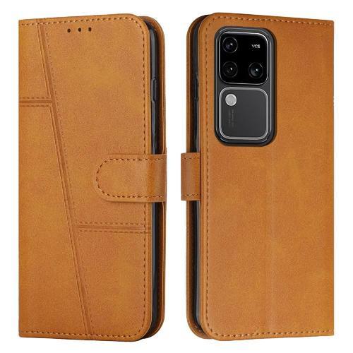 Étui Pour Vivo V30 5g/V30 Pro 5g Cuir Pu Boucle Latérale Protection... on Productcaster.