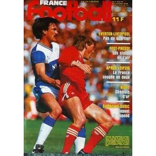 France Football N° 2120 Du 25/11/1986 - Everton- Liverpool - Foot-P... on Productcaster.