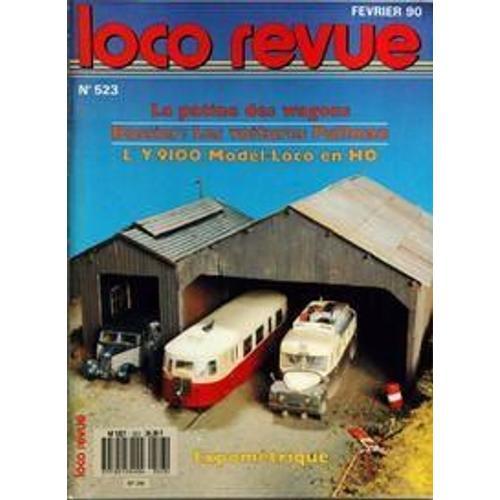 Loco Revue N° 523 Du 01/02/1990 - La Patine Des Wagons - Les Voitur... on Productcaster.