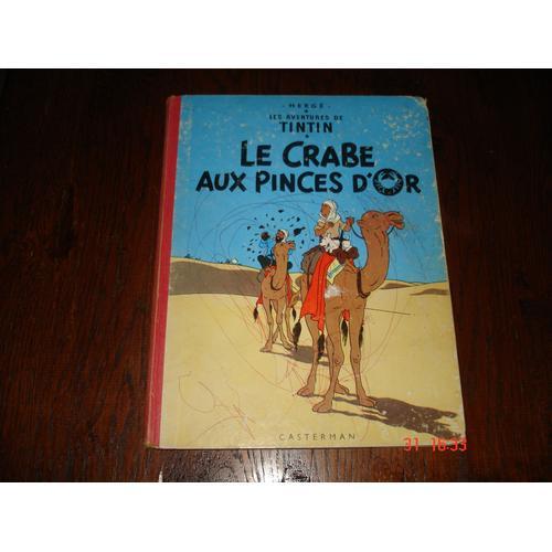 Tintin Le Crabe Aux Pinces D'or (B22) on Productcaster.