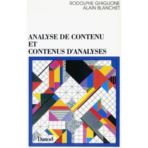 Analyse De Contenu Et Contenus D'analyses on Productcaster.