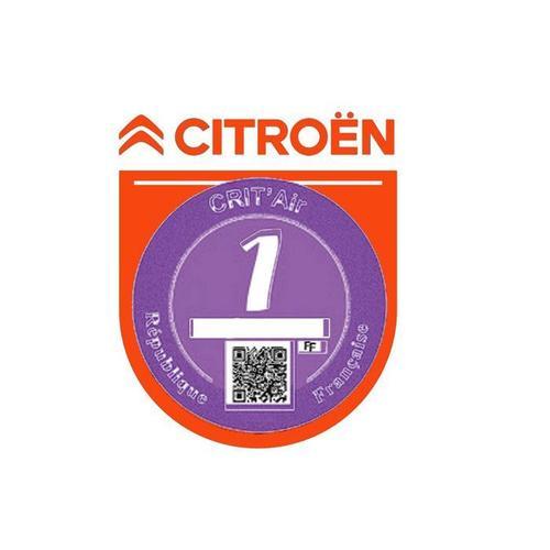 Porte Vignette Macaron Crit'air Voiture Logo Citroen Vc6-Orange Sti... on Productcaster.