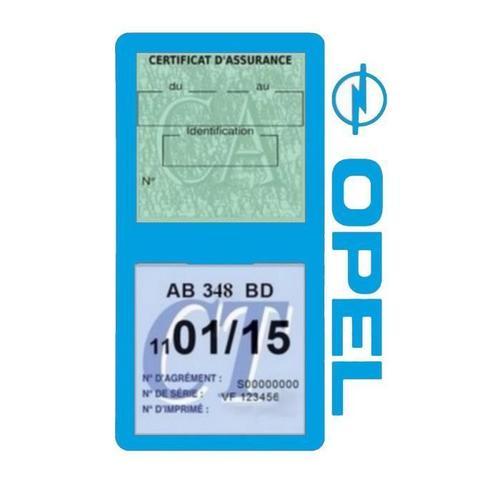 Opel-Vd12-Bc Bleu Clair Étui Assurance Compatible Avec Opel Pare Br... on Productcaster.