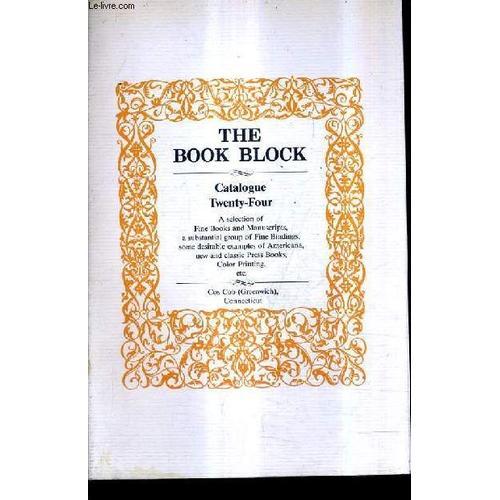 Catalogue Anglais : Catalogue Twenty Four - The Book Block - A Sele... on Productcaster.