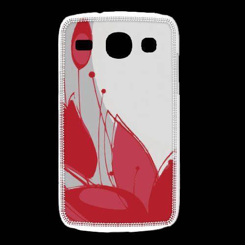 Coque Samsung Galaxy Alpha Fleurs Rouges 2 on Productcaster.