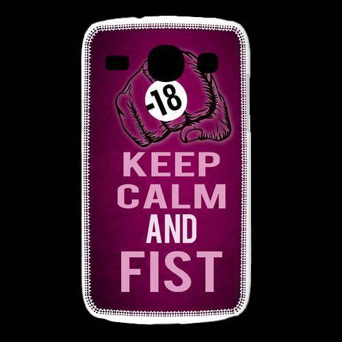 Coque Samsung Galaxy Alpha Keep Calm And Fist Rose on Productcaster.