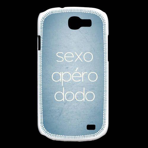 Coque Samsung Galaxy Express Sexo Apéro Dodo Bleu Zg on Productcaster.