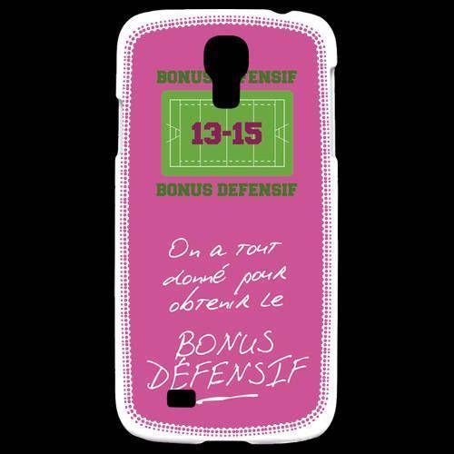 Coque Samsung Galaxy S4 Obtenir Le Bonus Offensif-Défensif Rose on Productcaster.