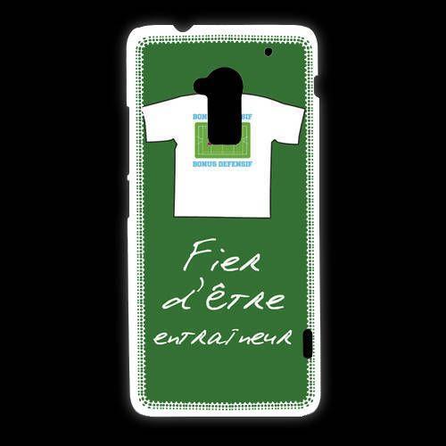 Coque Htc One Max Entraîneur Bonus Offensif-Défensif Vert on Productcaster.