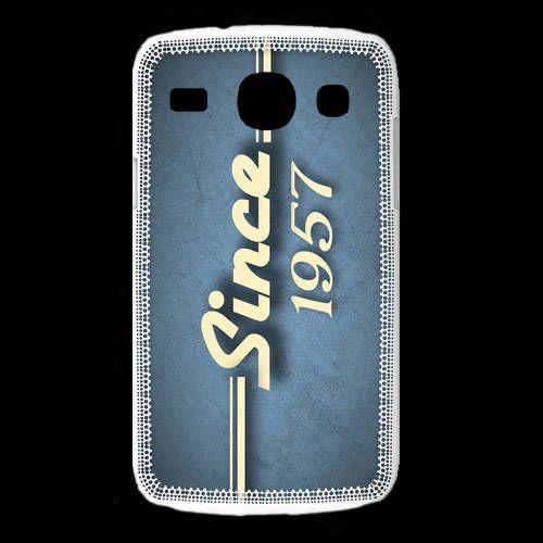 Coque Samsung Galaxy Core Since 1957 Bleu on Productcaster.