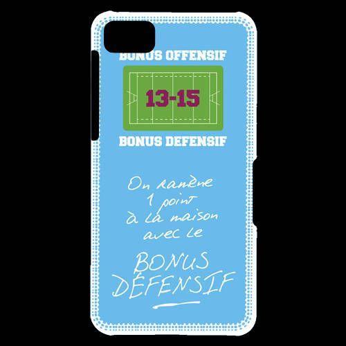 Coque Blackberry Z10 1 Point Bonus Offensif-Défensif Bleu on Productcaster.