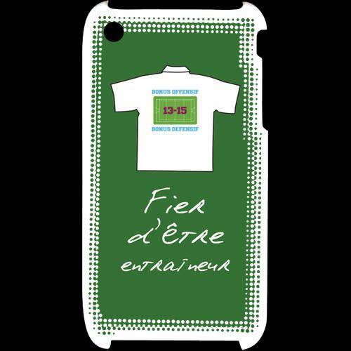 Coque Iphone 3g / 3gs Entraîneur Bonus Offensif-Défensif Vert on Productcaster.