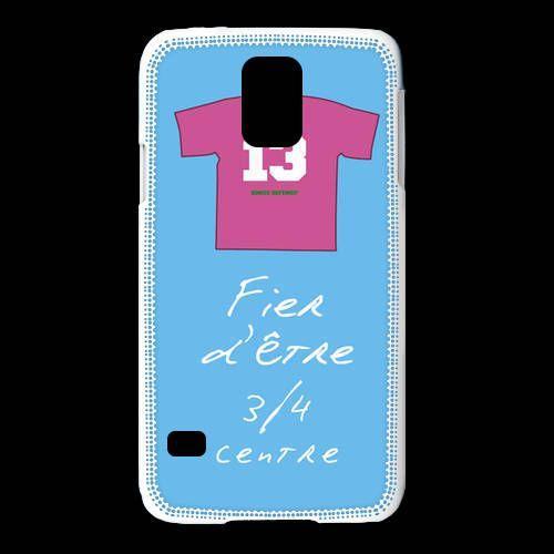 Coque Samsung Galaxy S5 3/4 Centre D Bonus Offensif-Défensif Bleu on Productcaster.