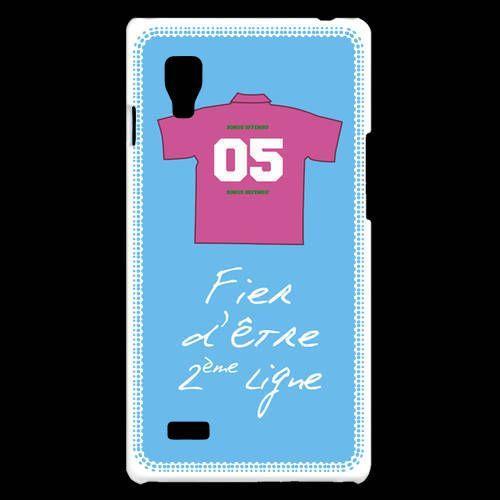 Coque Lg Optimus L9 Deuxième Ligne D Bonus Offensif Bleu on Productcaster.