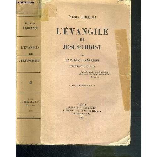 L'evangile De Jesus-Christ / Etudes Bibliques on Productcaster.