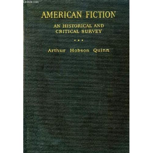 American Fiction, An Historical And Critical Survey on Productcaster.