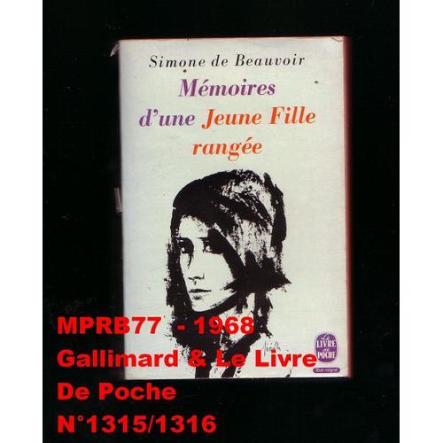 Mémoires D'une Jeune Fille Rangée on Productcaster.