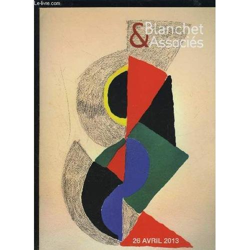 Catalogue De Vente Aux Encheres - Blanchet & Associes - Drouot Rich... on Productcaster.