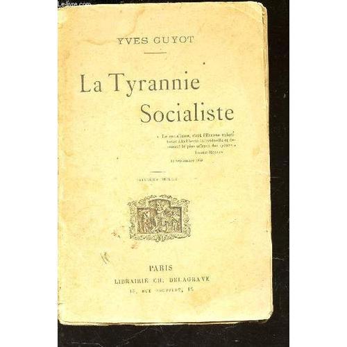 La Tyrannie Socialiste on Productcaster.