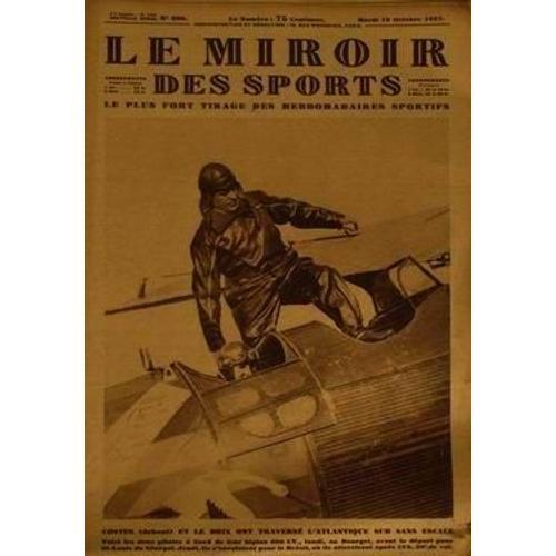 Miroir Des Sports (Le) N° 396 Du 18/10/1927 - Costes Et Le Brix Ont... on Productcaster.