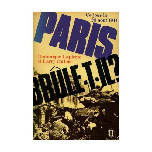 Paris Brûle-T-Il / Lapierre / Collins / Réf9247 on Productcaster.