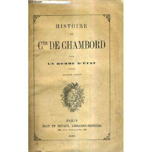 Histoire Du Comte De Chambord / 2e Edition. on Productcaster.