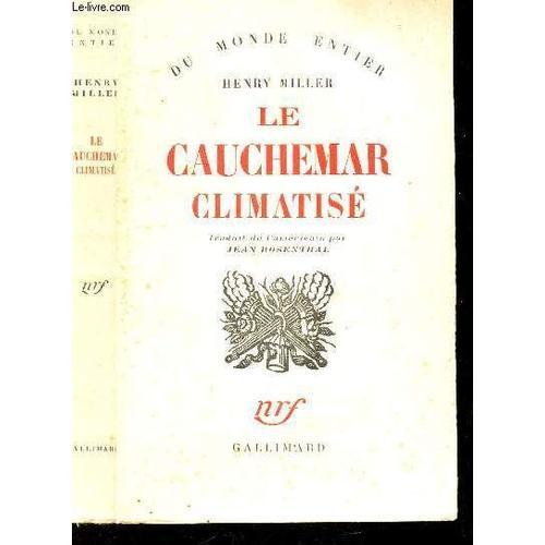 Le Cauchemar Climatise / Collection Du Monde Entier on Productcaster.