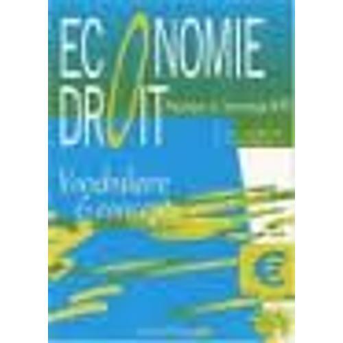 Economie Droit - 1er Cycle Universitaire, Vocabulaire, Théories & C... on Productcaster.