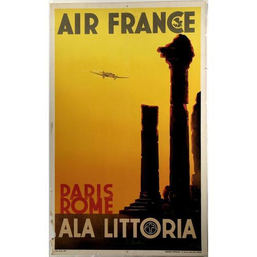 Affiche Paris Rome on Productcaster.