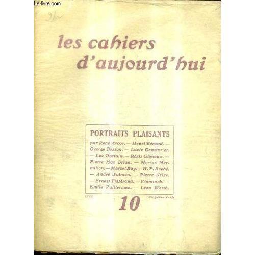 Les Cahiers D'aujourd'hui N°10 5e Annee 1922 - Valery Larbaud - Vil... on Productcaster.