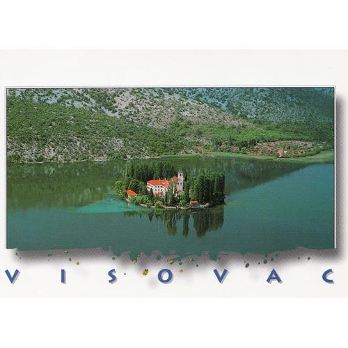 Croatie, " Le Monastère Franciscain De L'île De Visovac ". on Productcaster.