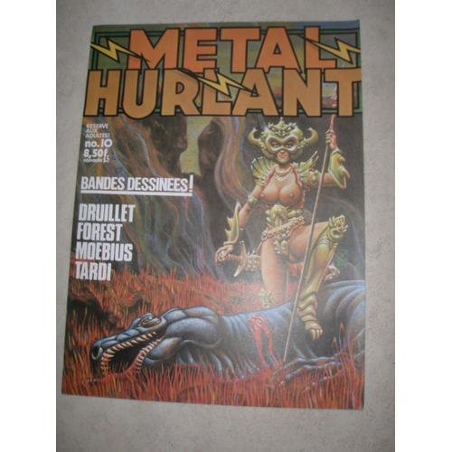 Affiche Métal Hurlant N°10. Illustration De Voss on Productcaster.